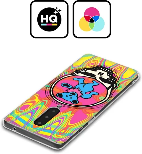Vista 2 de Head Case Designs Funda de gel con licencia oficial de Grateful Dead Bear Trends [protección de grado militar] compatible con Google Pixel 3