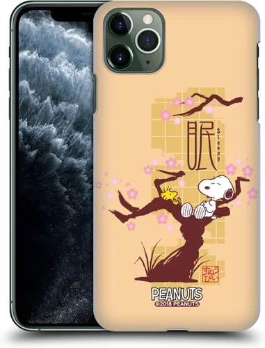 Vista 86 de Head Case Designs Funda rígida con licencia oficial de Peanuts Charlie Brown Oriental Snoopy compatible con Apple iPhone 7/8/SE 2020 y 2022
