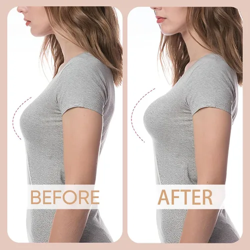 Vista 7 de MIXILU Sujetador adhesivo para pechos grandes, brasier adhesivo, brasier sin costuras para mujer, brasier push up para vestido sin espalda