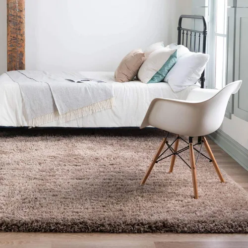 Vista 66 de Rugs.com - Alfombra de la colección Infinity, alfombra de pelo mullido sólida de 2 x 3 pies, color azul Egeo, perfecta para salas de estar