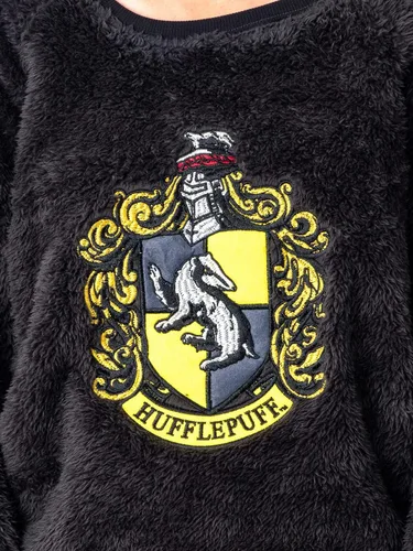 Vista 4 de Harry Potter - Conjunto de pijama para mujer, suéter y pantalones cortos, para todas las casas