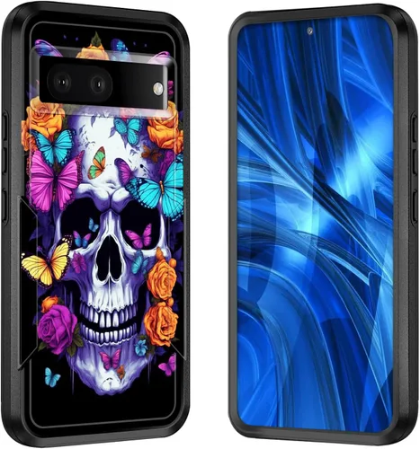 Vista 81 de Funda para Pixel 7A, [probada contra caídas de grado militar] Funda protectora resistente a prueba de golpes para Google Pixel 7A de 6.1 pulgadas