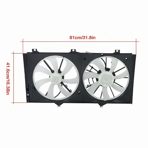 Vista 6 de Ventilador de refrigeración de radiador de repuesto para 621238