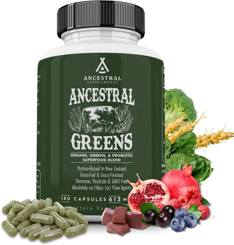 Vista 9 de Ancestral Supplements Cápsulas para intestinos de ternera, soporte