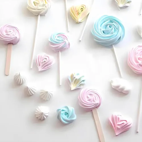 Vista 6 de Moldes de silicona para cupcakes en forma de crema, forma de corazón y estrella, para decoración de tartas para cumpleaños, fiesta temática, postre