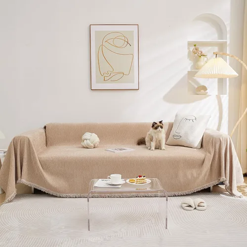 Vista 26 de MEETSKY Funda para Sofá Funda de Sofá Lavable Funda para Sofá de Dos Plazas Fundas Individuales de Chenilla para Sofá Sala de Estar Perros Protector