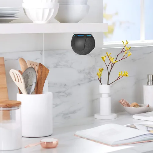 Vista 7 de Made For Amazon Wall Mount, White, for Echo Dot (4th generation)