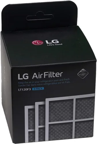 Vista 2 de LG LT120F3-3 Pack - Filtro de aire para refrigerador de repuesto de 6 meses, ADQ73334008
