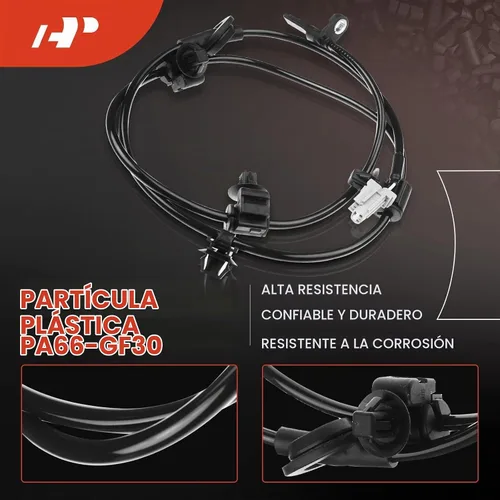 Vista 4 de A-Premium Sensor de velocidad de rueda ABS compatible con modelos Subaru - Impreza 2012 2013 2014 2015 - Lado trasero del conductor y del pasajero