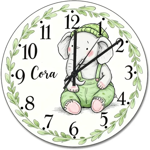 Vista 34 de ArogGeld Reloj de pared para conductor de autobús escolar, reloj de madera clásico 10 silencioso, sin tictac, de cuarzo, funciona
