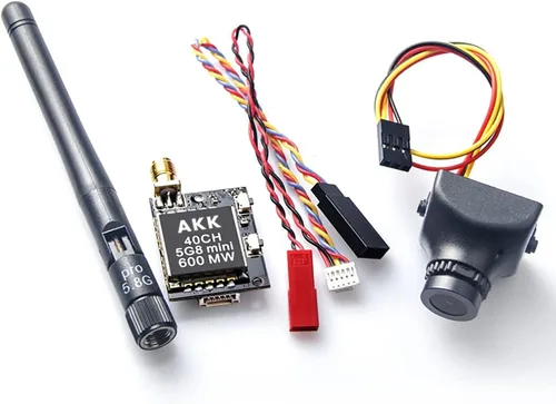 Vista 7 de AKK KC04 5.8G 600mW Transmisor FPV 700TVL 2.8mm 120 Grados Cámara FPV para Quadcopter de Carrera