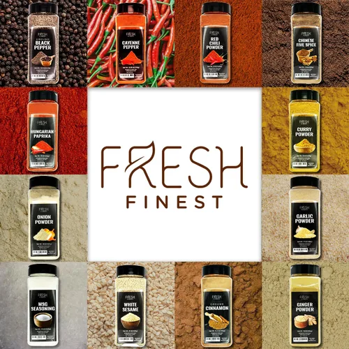 Vista 6 de Fresh Finest Especias de hojas de albahaca 5.30 onzas – Albahaca dulce seca para cocinar, sin OMG, sin gluten