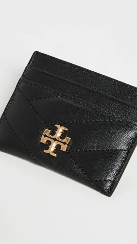 Vista 4 de Tory Burch Estuche para tarjetas Kira Chevron para mujer