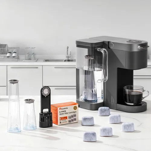 Vista 7 de Kit de inicio Keurig de repuesto para cafeteras K-Compact, K-Duo, K-Duo Gen 2, K-Duo Essentials, K-Latte, K200, K250