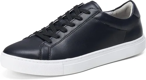 Vista 6 de Voet Milo - Tenis clásicos de cuero vegano para hombre