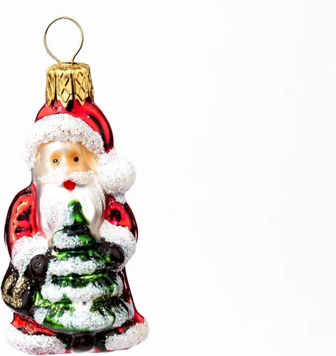 Vista 28 de Adorno de Navidad de ángel mini de vidrio soplado hecho a mano de Polish Gallery