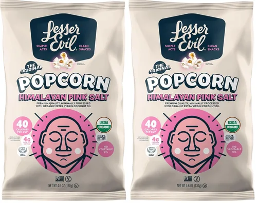 Vista 13 de LesserEvil Palomitas de maíz orgánicas "Avocado-licious", exclusivo de Amazon, calidad premium, mínimamente procesado, sin aceite vegetal, 4.6