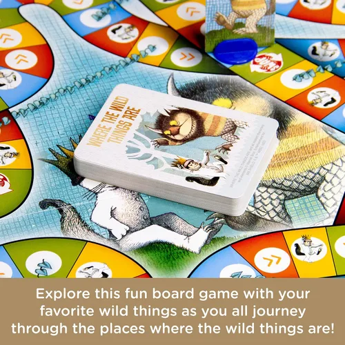 Vista 5 de AQUARIUS Juego de mesa Where The Wild Things are Journey, diversión para niños y adultos, mercancía y coleccionables con licencia