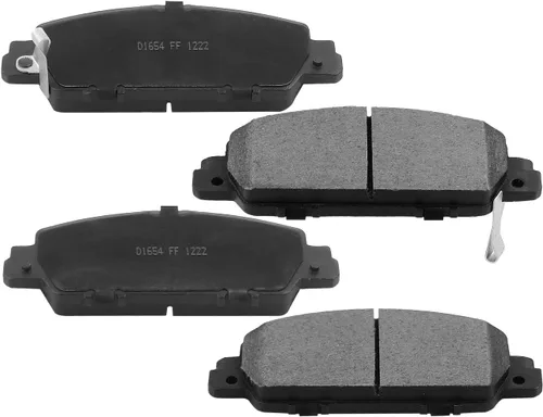 Vista 7 de Kit de pastillas de freno delantero de 11.496 in y rotores de repuesto para Honda Accord 2L 2.4L 3.5L 2013-2018 Rotor de freno de disco perforado