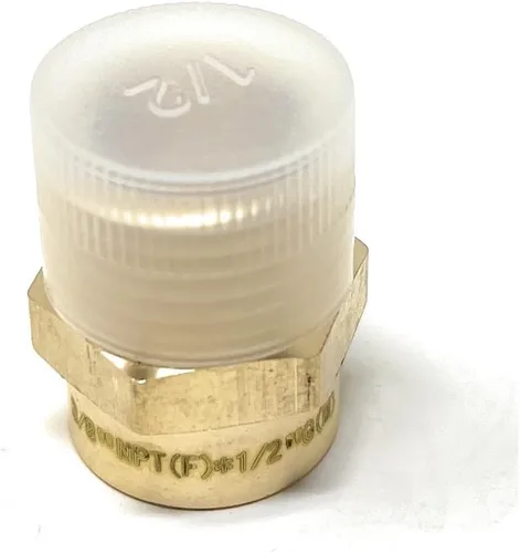Vista 23 de Adaptador de latón sin plomo Cascada, rosca G británica BSPP macho a NPT hembra (1" x 1" (1 pieza))