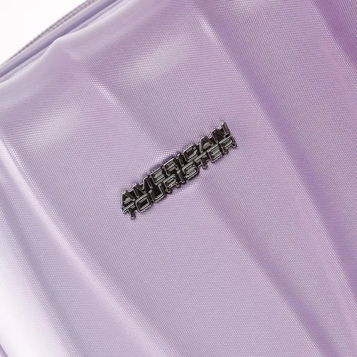 Vista 6 de American Tourister Cascade Hardside - Maleta giratoria ligera, Púrpura (Purple Haze), Cascade Hardside Equipaje Expandible Con Ruedas Giratorias