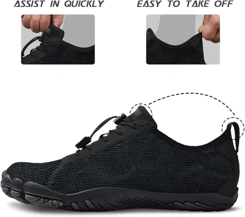 Vista 6 de SIMARI WP005 - Zapatos acuáticos unisex, deportes acuáticos, sensación descalza, de secado rápido, para playa, natación, yoga, surf, piscina