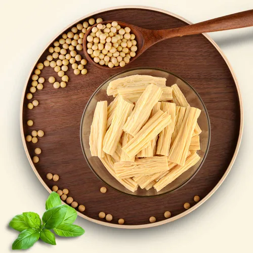 Vista 2 de Palito de cuajada de frijoles secos, palitos secos de tofu de soja hechos a mano, sin pegamento, se puede cocinar de todas las maneras