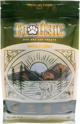 Vista 3 de Water Buffalo - Masticables pulmonares para perros – Ingridiente, de larga duración, alto en proteínas, bajo en grasa