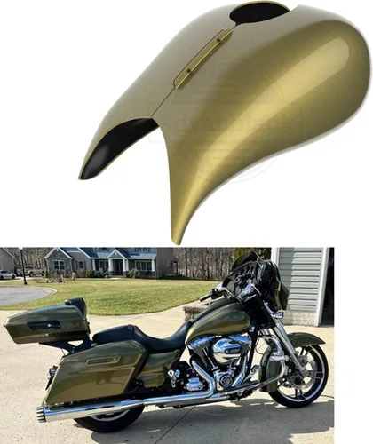Vista 94 de Cubierta de tanque de combustible estirada para motocicleta Harley, cubiertas de tanque de 1 galón, protectores de combustible. Compatible