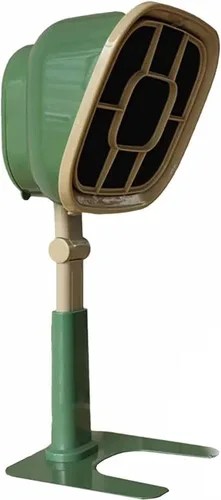Vista 7 de Campana extractora USB, campana extractora de escritorio para el hogar, mini campana extractora de escritorio con filtro de algodón, altura y ángulo