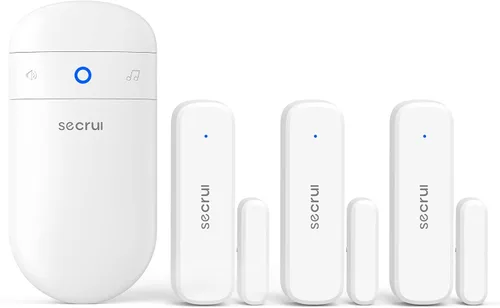 Vista 8 de SECRUI - Timbre de puerta, timbre con sensor abierto de puerta para negocios/hogar al entrar, volumen ajustable, fácil instalación, rango de 400