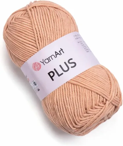 Vista 27 de YarnArt Jeans Plus - Hilo de mezcla de algodón suave, 100g (3.5 onzas), 160m (174 yardas), 55% algodón, 45% acrílico, grosor medio #4, ideal