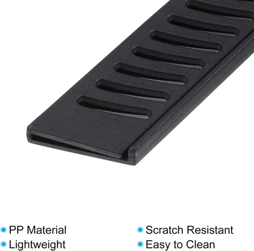 Vista 4 de PATIKIL Fundas de seguridad de PP para cuchillo utilitario de 5 pulgadas, paquete de 2 cuchillos, protector de cuchillos, protector de cuchilla