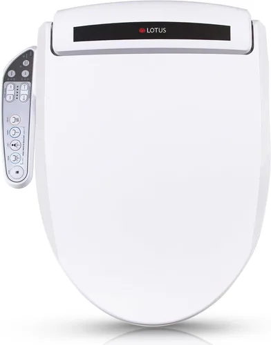 Vista 10 de Lotus Hygiene Systems ATS-500. Asiento para inodoro con tapa inteligente, climatizada con temperatura regulable. Color blanco.