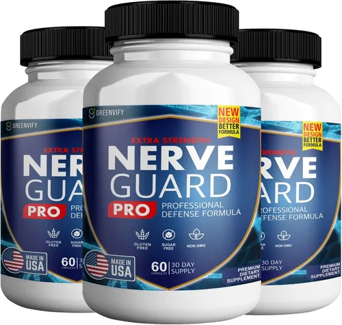 Vista 9 de Nerve Guard Plus Pro Advanced Nerve Formula con ingredientes esenciales para alivio y apoyo integral a largo plazo de la salud nerviosa (1)