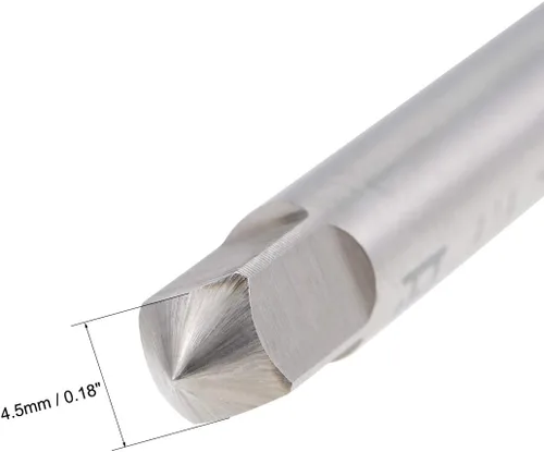 Vista 4 de uxcell Macho de la máquina 1/4-20 BSW Rosca H2 de alta velocidad del tornillo de acero roscas roscado herramienta de roscado 2pcs