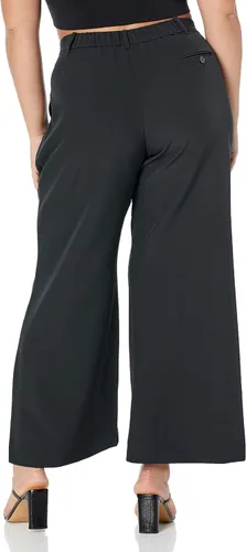 Vista 5 de The Drop Pantalón Wyatt de gran tamaño con pliegues delanteros para mujer