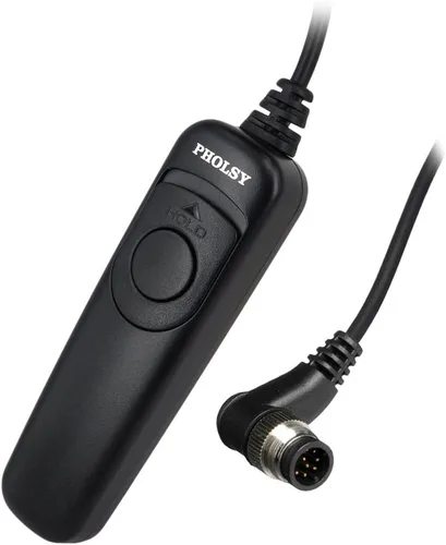 Vista 7 de PHOLSY Cable de liberación de cable de control remoto P6 para Panasonic S5, S1H, S1RM, S1R, S1M, S1, G95, G91, FZ10002, G9, GH5, G85, G81, GX8, GX7