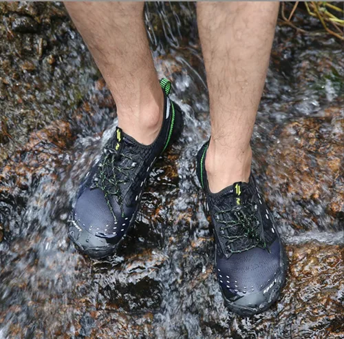 Vista 2 de UBFEN Zapatos de agua para hombres y mujeres al aire libre senderismo aqua kayak zapato