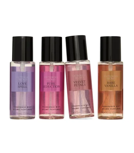 Vista 3 de Victoria's Secret Mist Collection - Juego de regalo de 4 piezas de mini niebla
