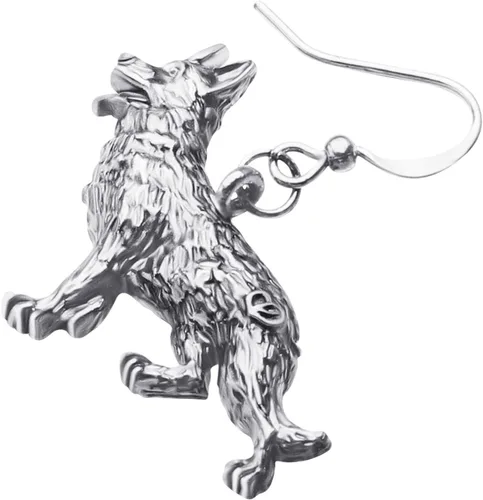 Vista 3 de DUOWEI German Shepherd Dog Earrings Acrylic Pets Drop Dangle Jewelry Party Birthday Gifts for Women Teen Girls Kids