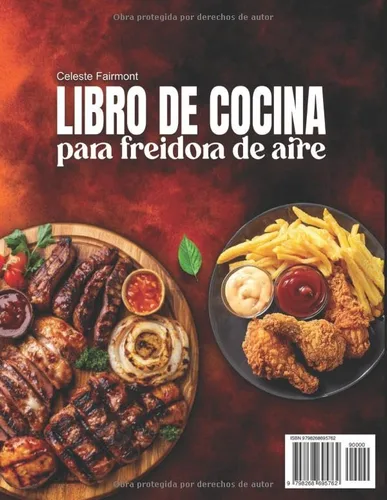 Vista 2 de Libro de cocina para freidora de aire recetas rápidas y crujientes, bajas en aceite, paso a paso y trucos para ahorrar tiempo, platos familiares