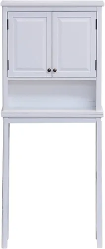 Vista 5 de Alaterre Furniture Dorset - Estante y armario sobre el inodoro