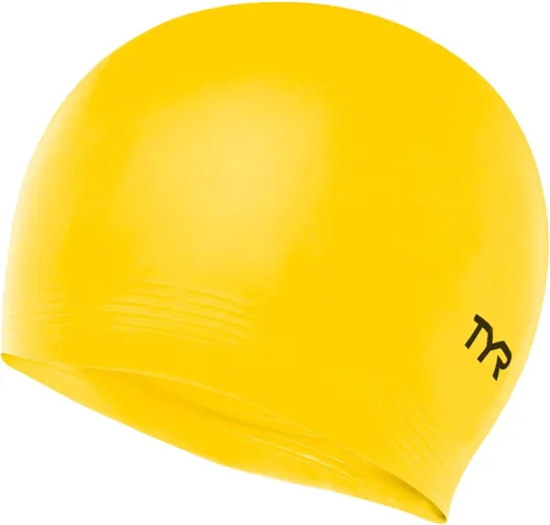 Vista 11 de TYR Gorro de natación de látex para adultos para mujeres y hombres, sombrero de natación de entrenamiento y recreación con una construcción de látex