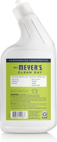 Vista 2 de MRS. MEYER'S Clean Day Limpiador líquido para inodoro, eliminación de manchas, verbena de limón, 24 onzas Eliminación de manchas, seguro