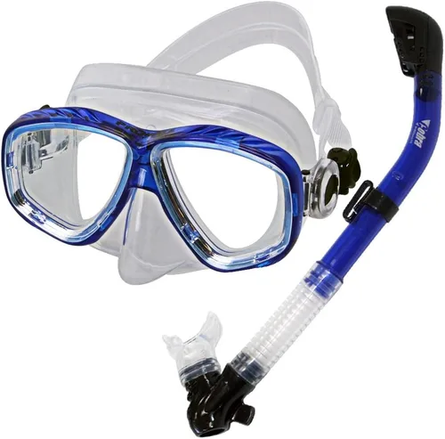 Vista 9 de PROMATE Juego combinado de máscara de buceo y esnórquel AB