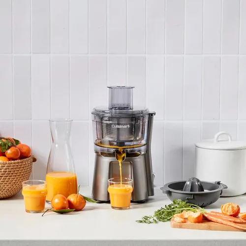 Vista 2 de Cuisinart CJE-2000 Combo de extractor de jugo y exprimidor de cítricos