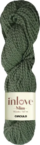 Vista 6 de Circulo Inlove Slim, 100% algodón brasileño, hilo para ganchillo y tejido, hilo suave para bebé, peso DK #3, color 1317, color solar