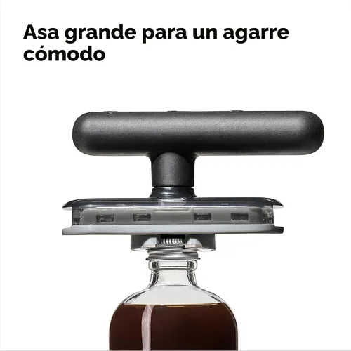Vista 5 de OXO Good Grips - Abridor de tarros giratorio con almohadilla base