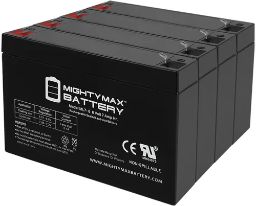 Vista 8 de Mighty Max Battery Batería de repuesto SLA de 6V 7Ah para CyberPower OR1000LCDRM1U